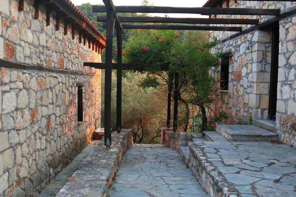 Wood & Stone Dream View House B Villa Diaporos Holiday home