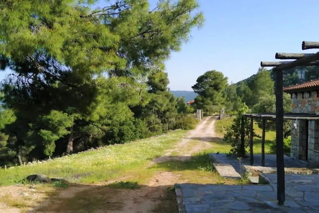 Holiday home Wood & Stone Dream View House B Villa Diaporos Greece